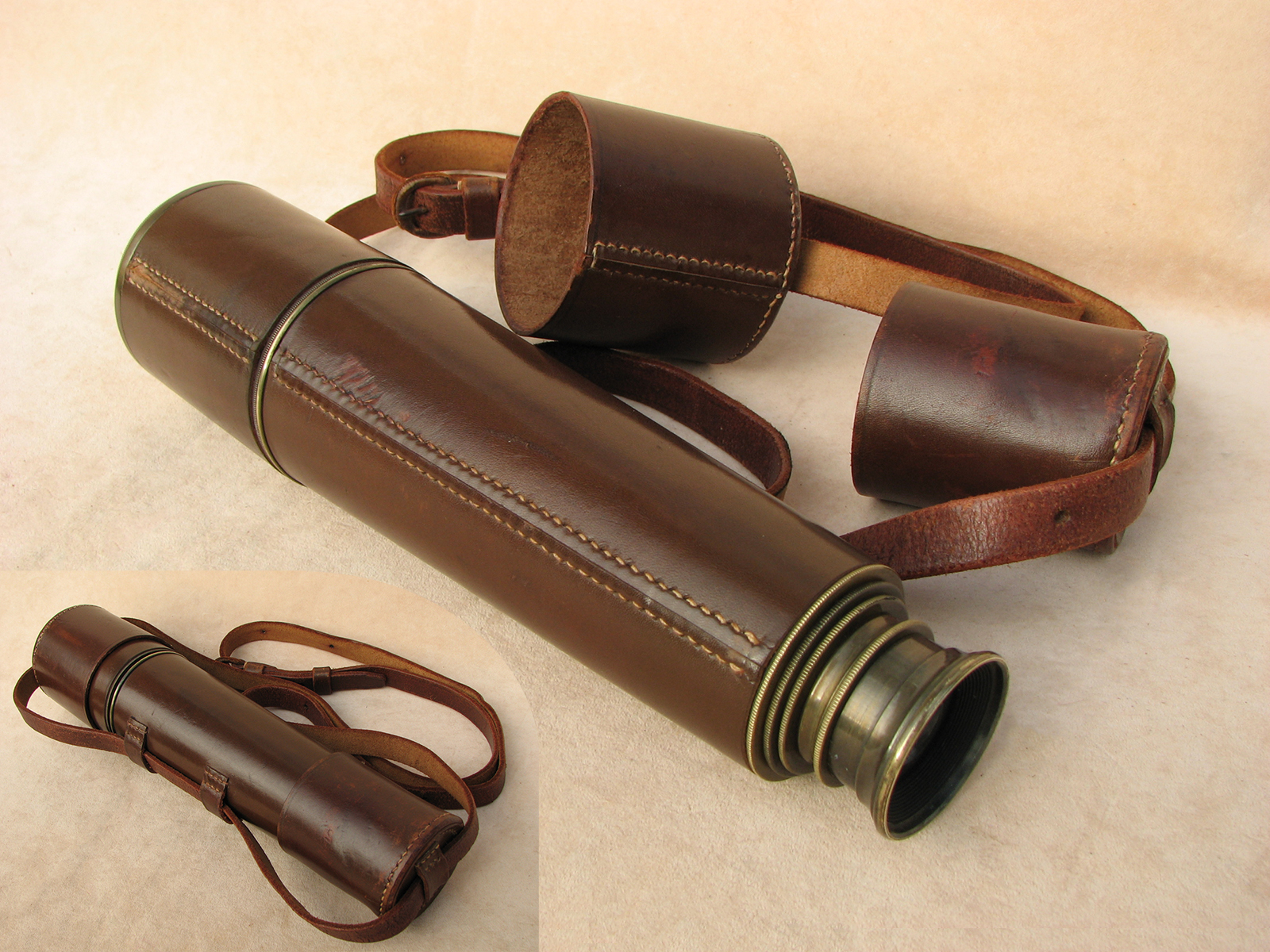 Broadhurst Clarkson 3 draw Pancratic Tourist model field telescope to 40x magnification